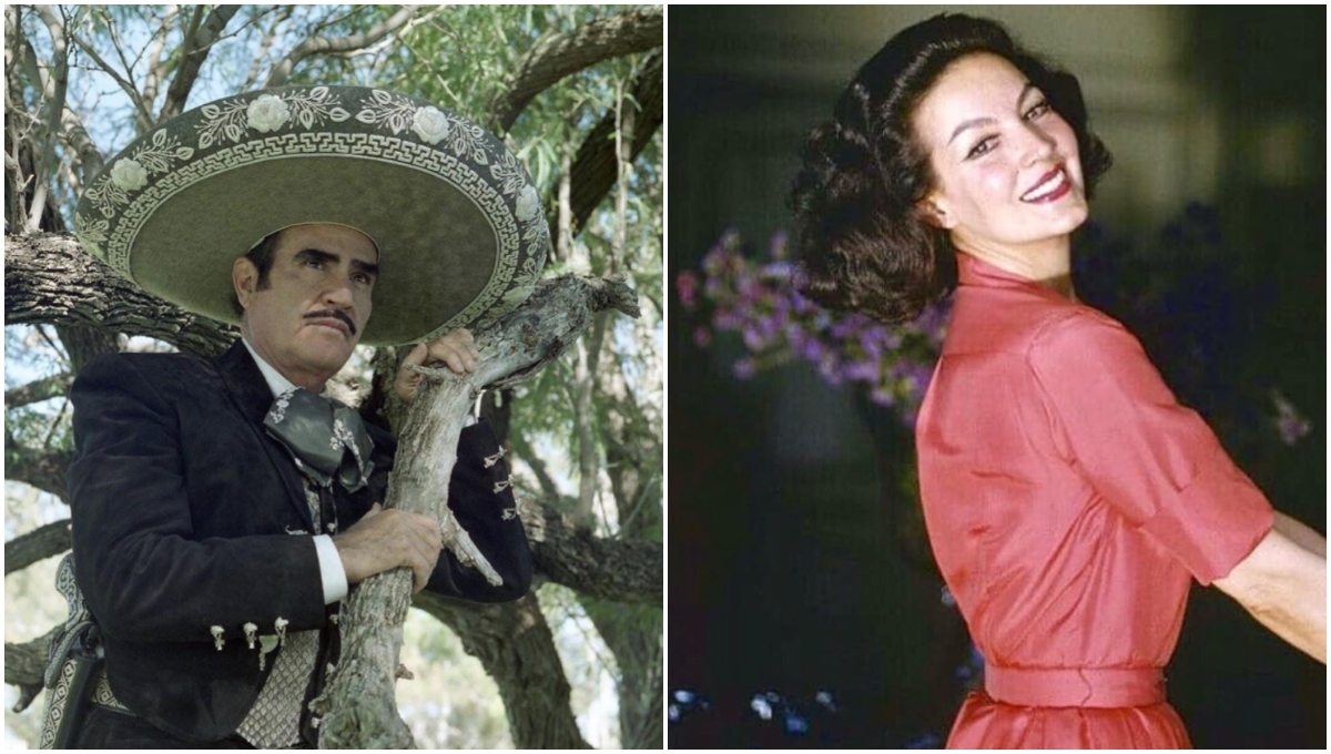 
Vicente Fernández conquistó el corazón de muchas mujeres debido a su gran talento para interpretar, una de ellas fue María Félix