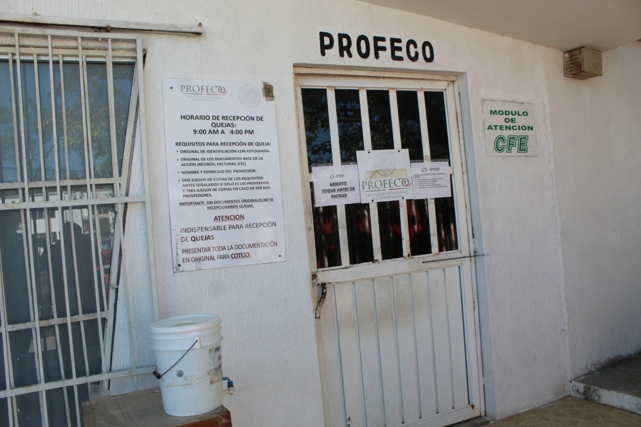 Cierre de oficinas de Profeco en Ciudad del Carmen dejará desamparadas las denuncias: Abogado
