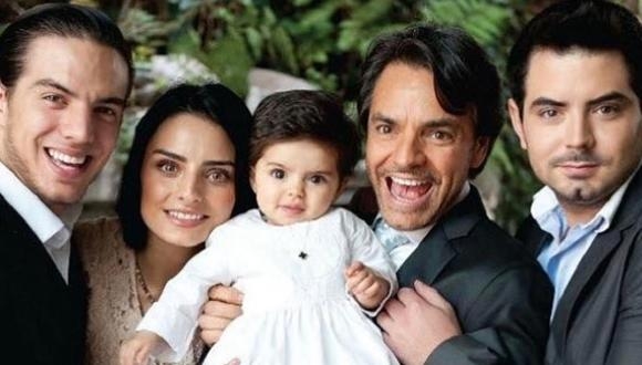 Eugenio Derbez tuvo cuatro hijos con distintos matrimonios cada uno. Foto: Instagram