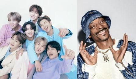 Snoop Dogg y BTS podrían hacer una colaboración próximamente. Foto: Especial