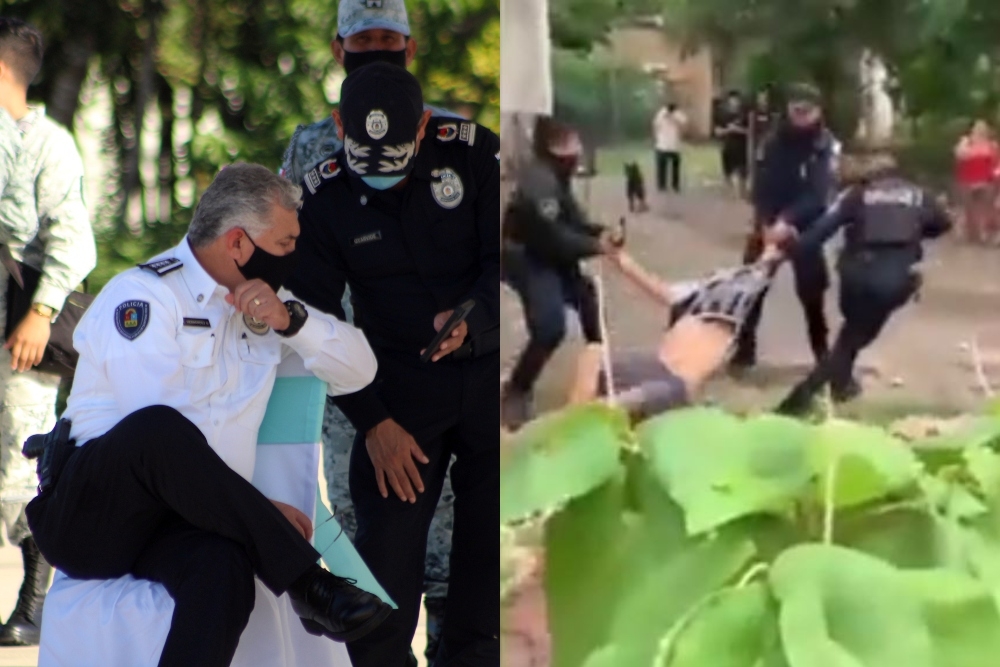 Titular de la SSP Q.Roo evade hablar del abuso policiaco cometido en Cancún