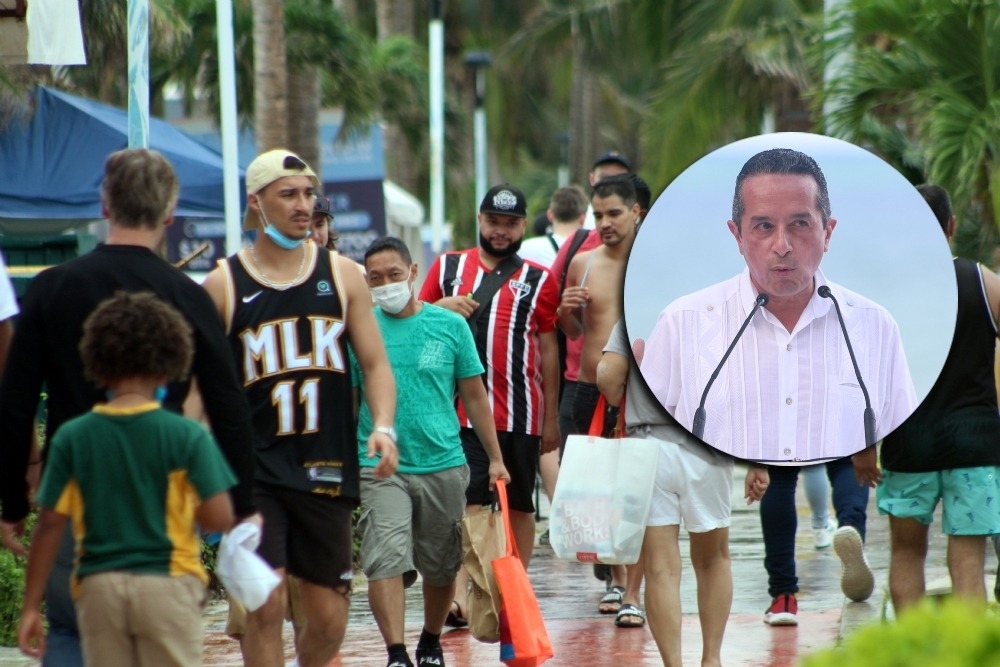 Critican a Carlos Joaquín por nulos protocolos COVID a turistas en Q.Roo tras aumento de casos