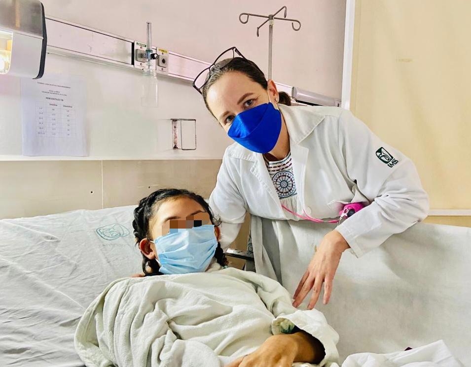 IMSS salva a niña de 12 años en Yucatán tras padecer una enfermedad mortal