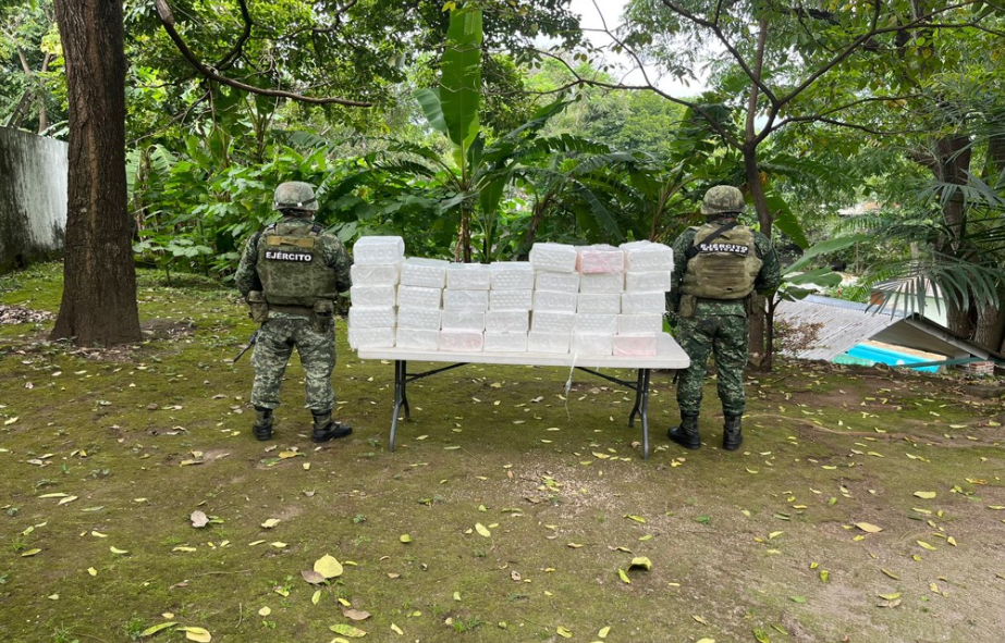 Sedena asegura aeronave con más de 300 kilos de posible cocaína en Chiapas