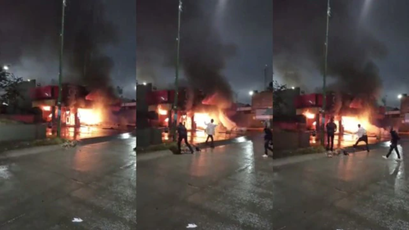 Este ataque ocurre a dos meses de que se desencadenó una serie de incendios a tiendas de esta franquicia y vehículos en varias ciudades de Guanajuato.