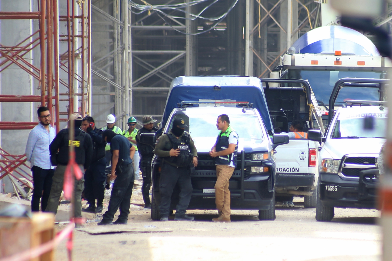Detienen a presuntos implicados en la desaparición de cuatro obreros en el Edén Rock en Cancún
