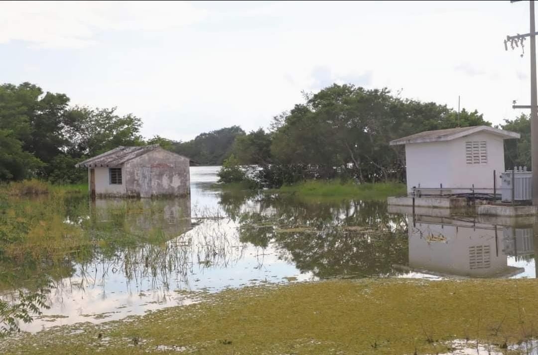 Conagua alerta sobre el desborde del Río Palizada en Campeche