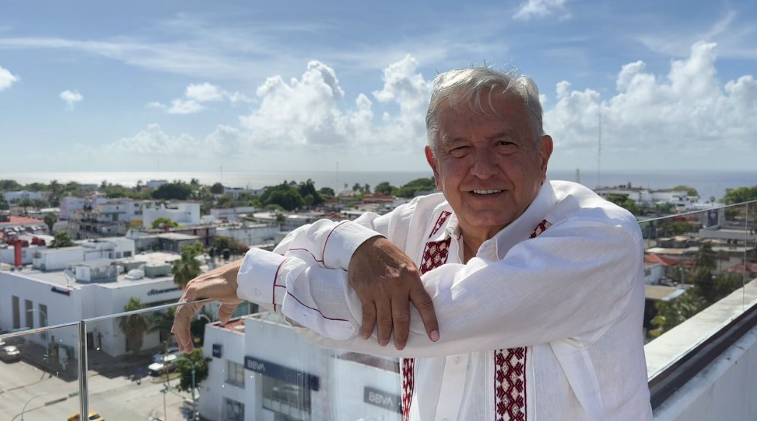 Tren Maya, la mejor forma de reactivar la economía en Cancún: AMLO