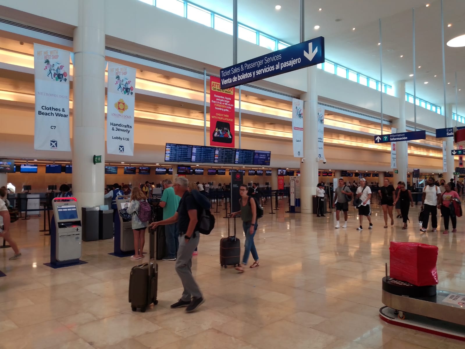 Aeropuerto de Cancún sube 50 puestos en el ranking