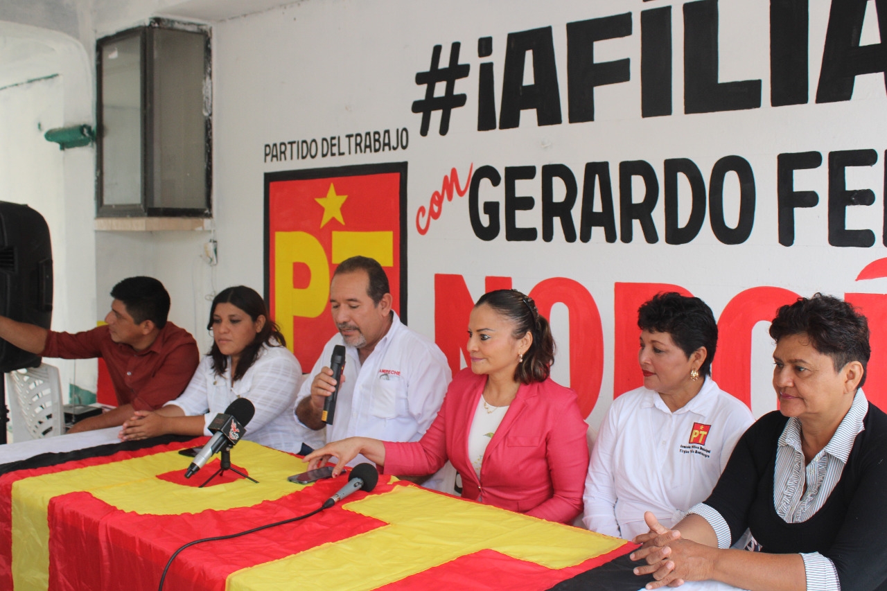 Partido del Trabajo en Campeche respalda la presencia del Ejército en las calles hasta 2028
