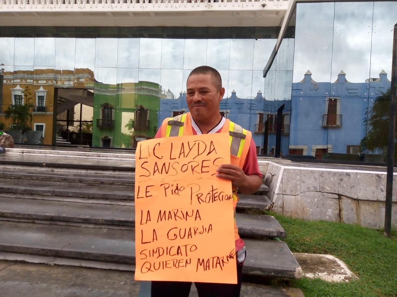 Hombre pide apoyo del Gobierno de Campeche tras recibir amenazas de muerte