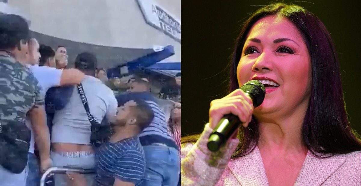 Fans de Ana Gabriel causan zafarrancho durante la venta de boletos para el Auditorio Telmex: VIDEO