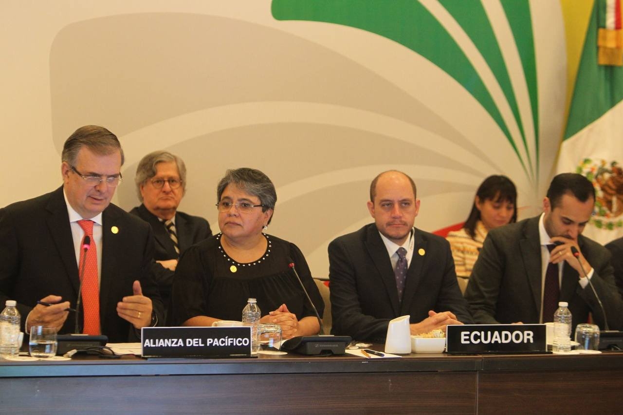 Ministros de Exteriores, Comercio y Economía de la Alianza del Pacífico se reúnen en México