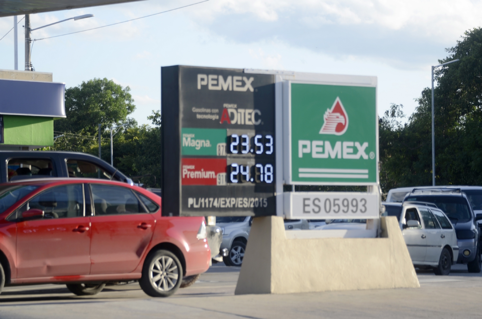 Los municipios del Norte de Quintana Roo registraron un costo de la gasolina promedio de 22.8 pesos por litro, en el mes de septiembre