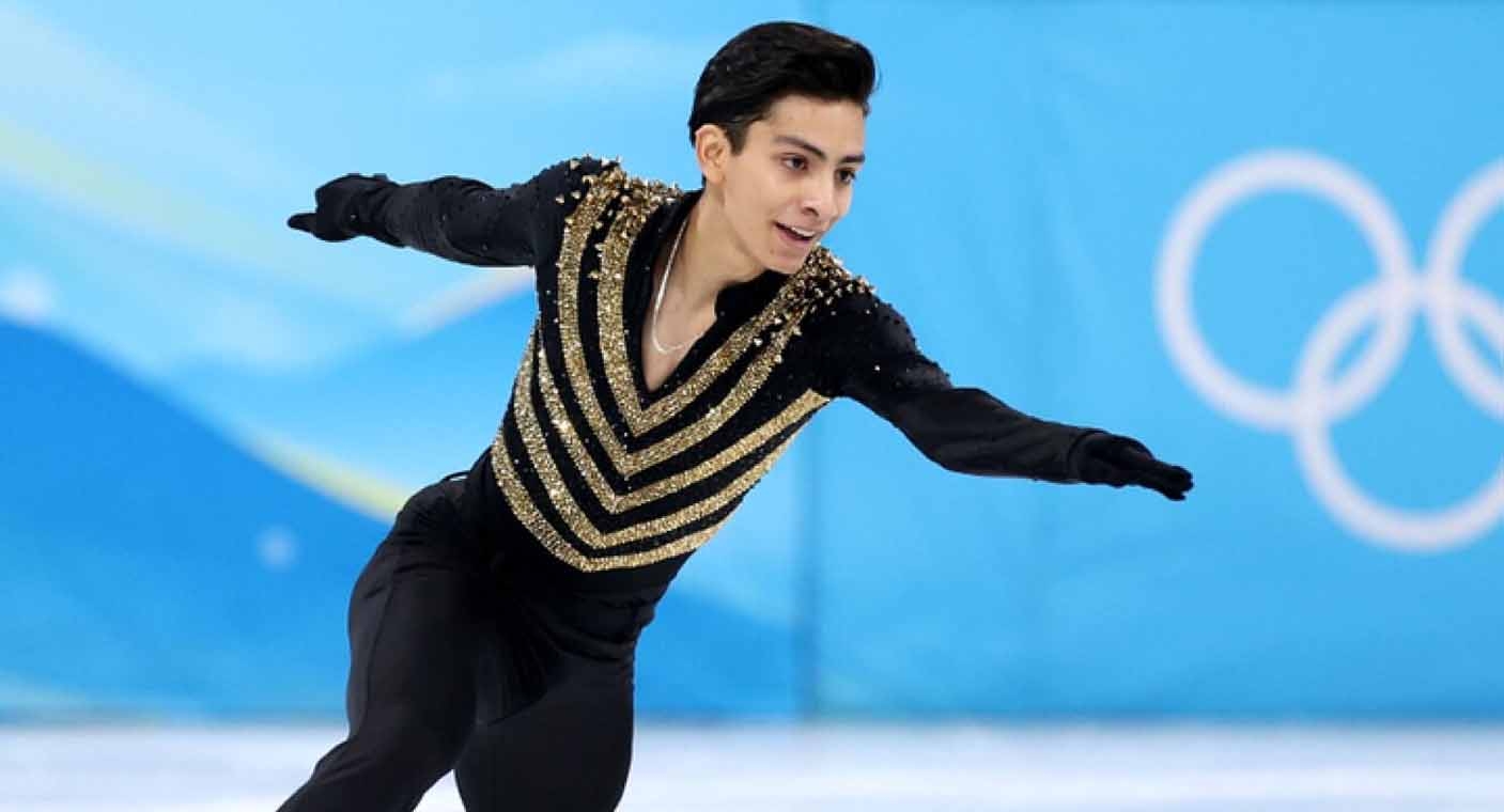 El patinador artístico debutó en los Juegos Olímpicos de Invierno en Beijing