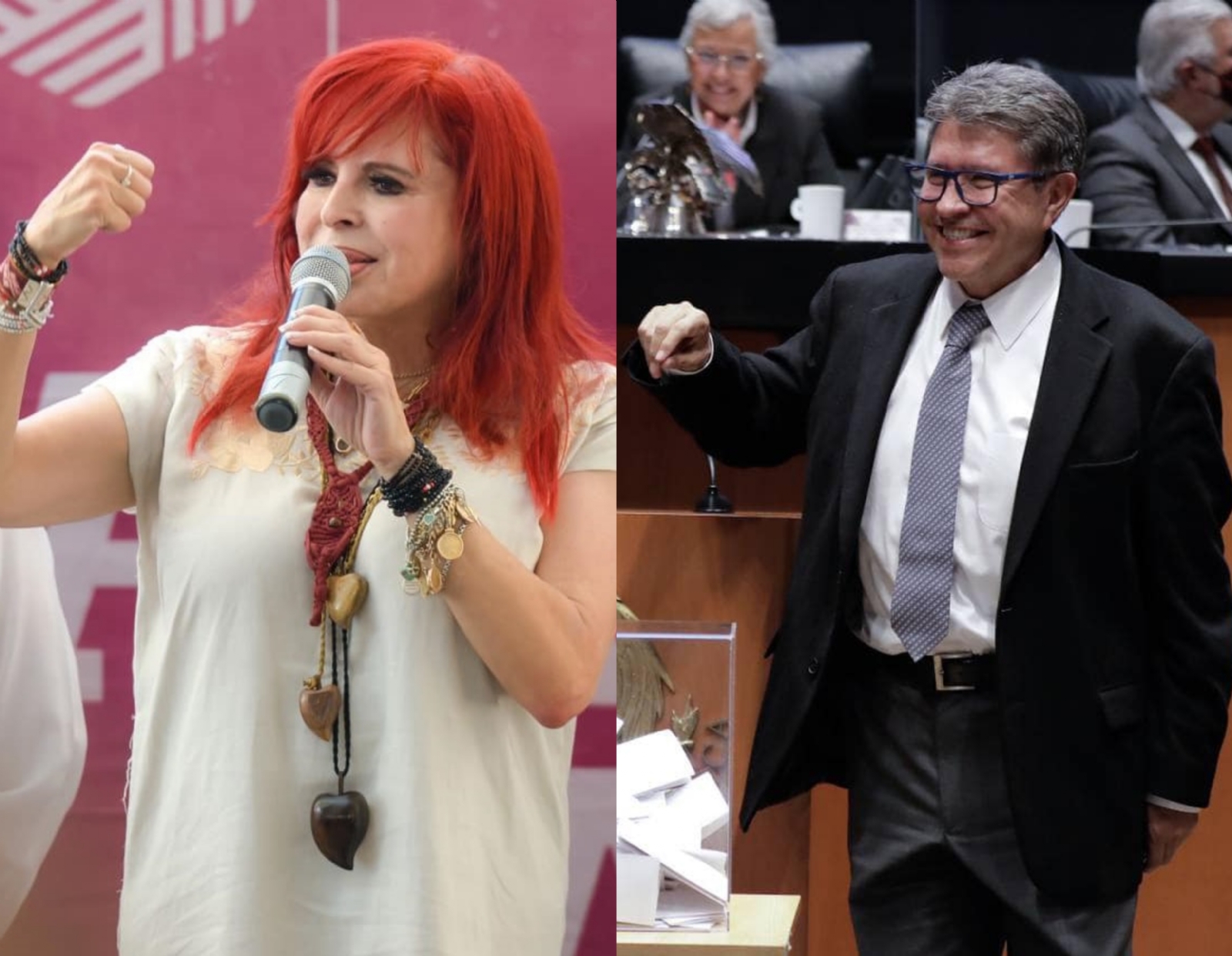 87 senadores se lanzan contra Layda Sansores en defensa de Ricardo Monreal
