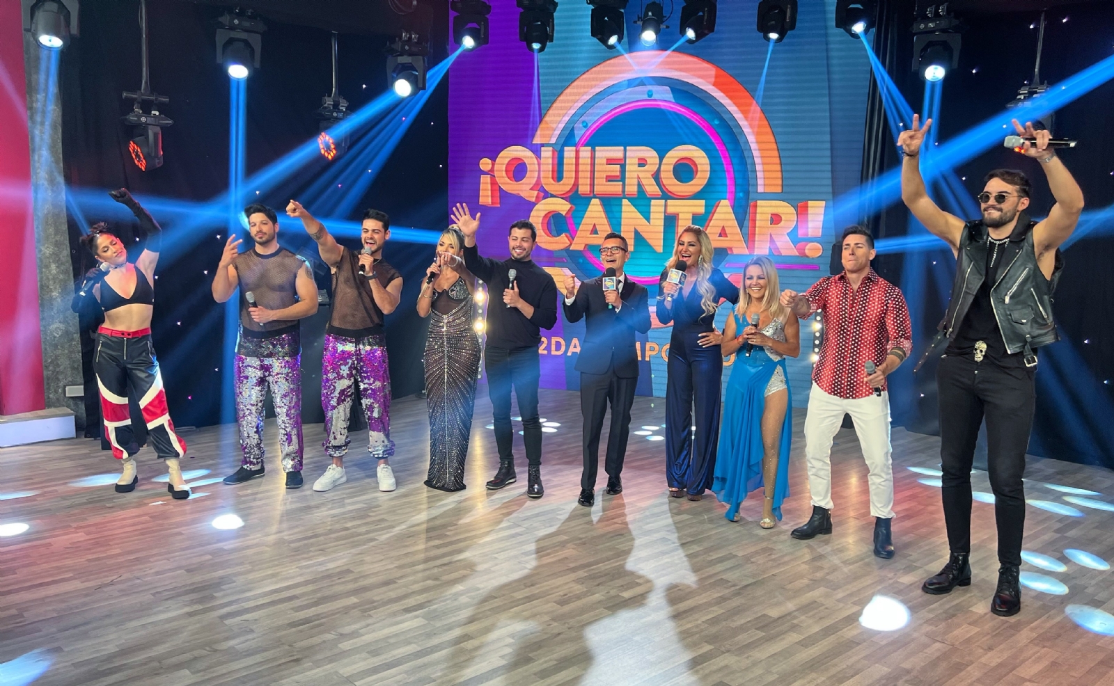 Los participantes de este día en ¡Quiero cantar!. Foto: TV Azteca