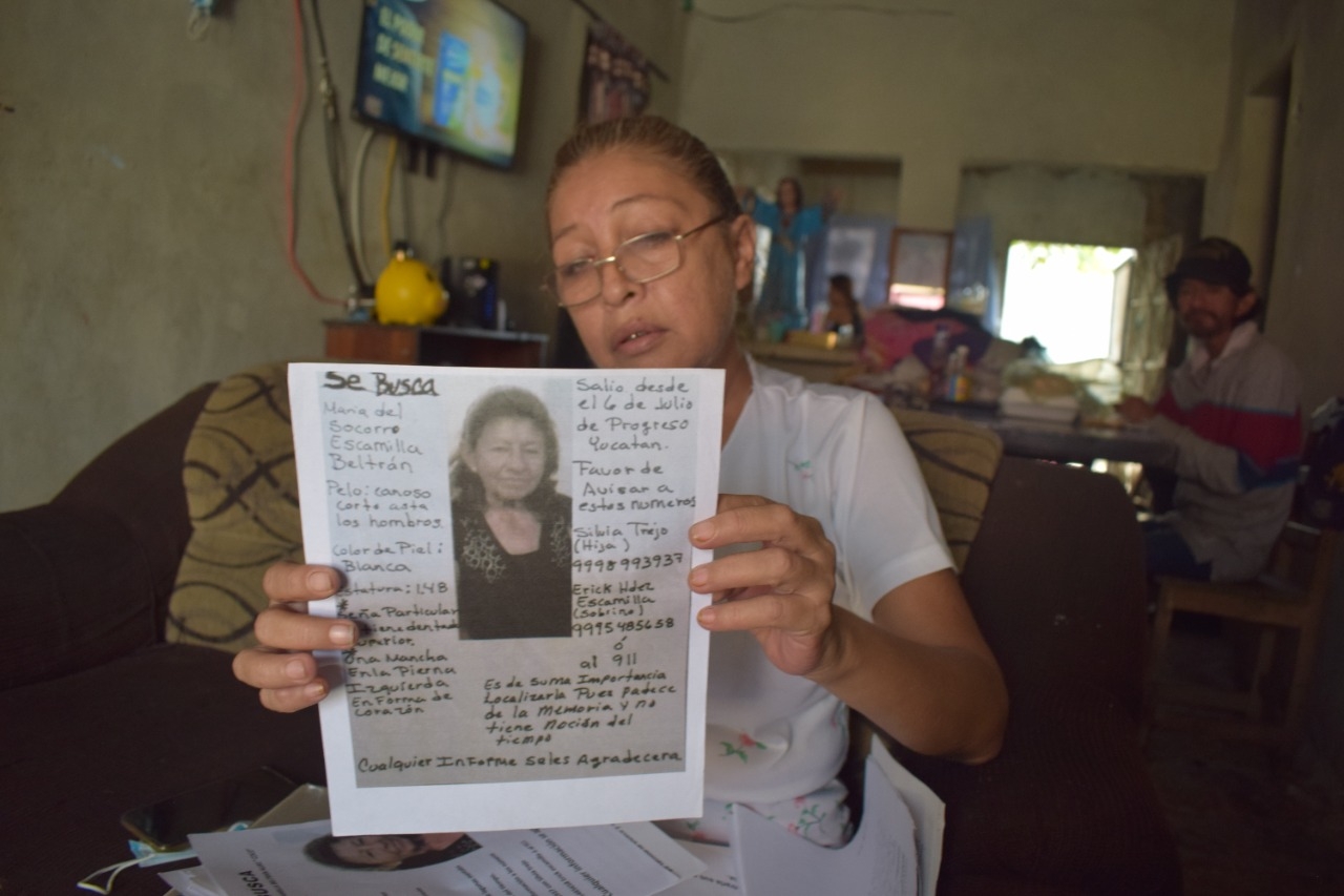 Abuelita desaparecida en Progreso habría sido hallada a tres años de su búsqueda