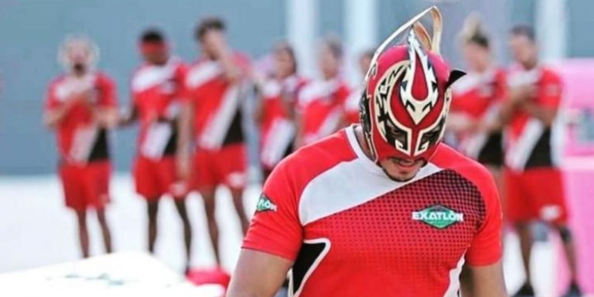 El atleta fue parte del equipo Rojo en Exatlón México. Foto: Especial