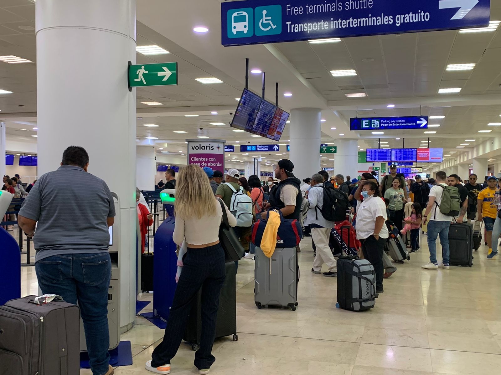Cancelan vuelos hacia Monterrey y Guadalajara en el Aeropuerto de Cancún: EN VIVO