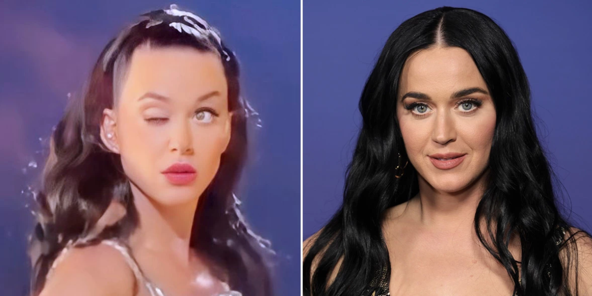 Katy Perry explicó la verdad de lo que le pasó en su ojo inquieto