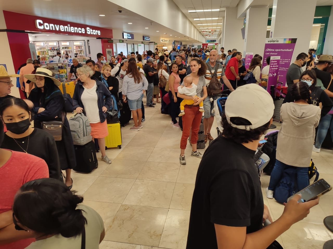 Volaris cancela cuatro vuelos de la ruta Mérida-CDMX este 31 de octubre