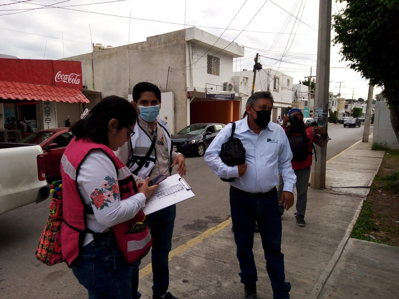 Conflicto en el CBTIS 9 en Campeche impide paso a personal del Inifeec: VIDEO