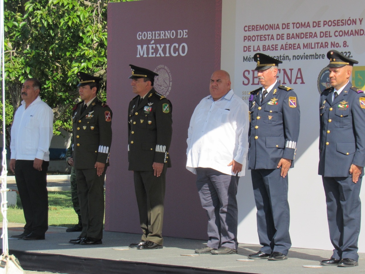 Nombran a nuevo comandante de la Base Aérea Militar número 8 con sede en Mérida