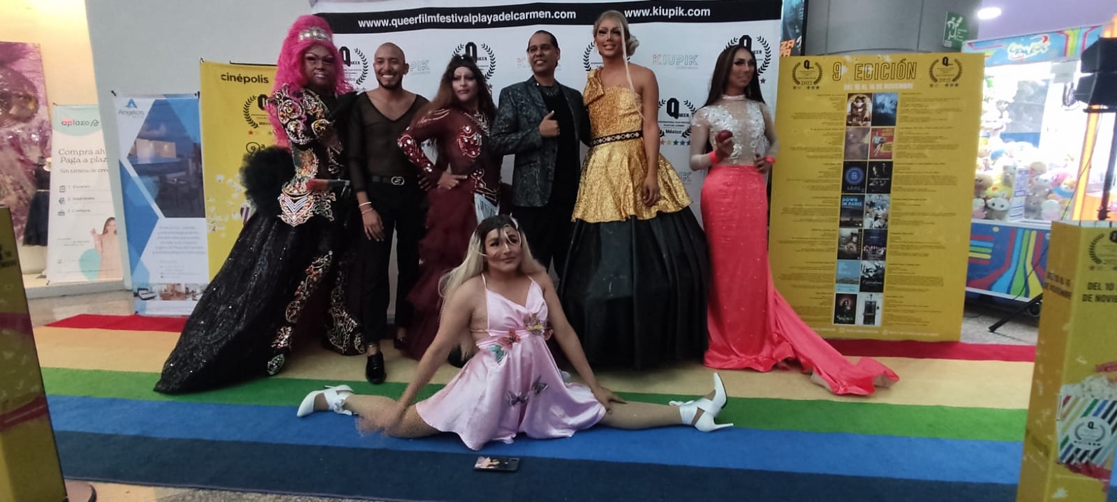 El Queer International Film Festival Playa del Carmen México 2022 inició este jueves