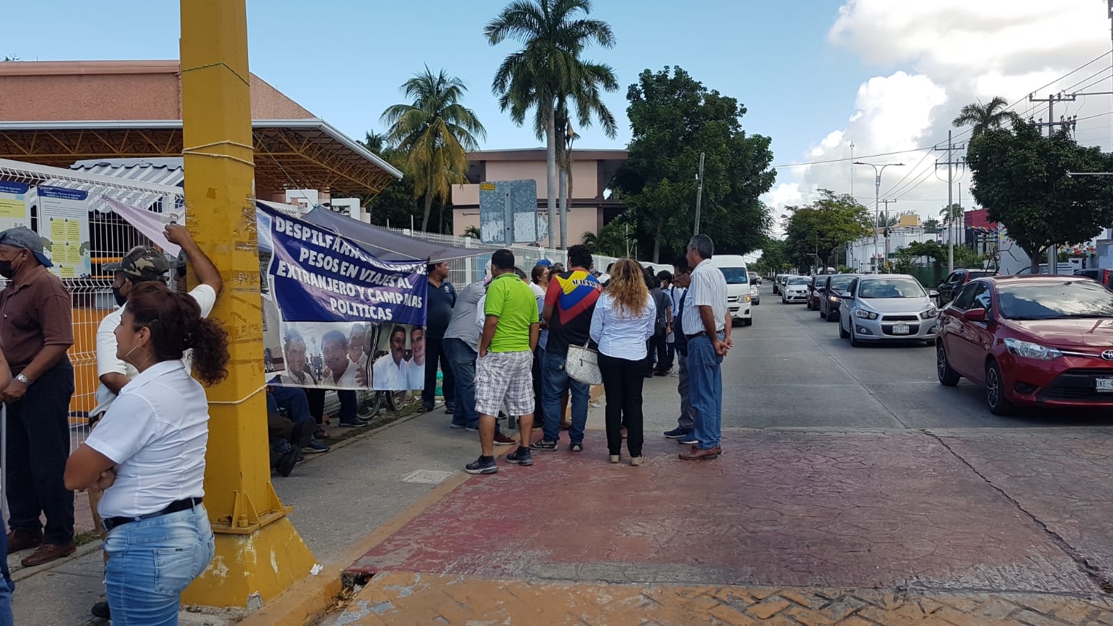 Continúa la huelga sindical en la Universidad Autónoma de Ciudad del Carmen: VIDEO