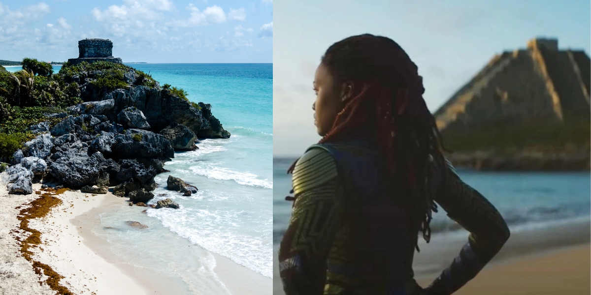 ¿Pirámide y playa?, la película ‘Black Panther: Wakanda Forever’ se inspiró en este lugar de Tulum