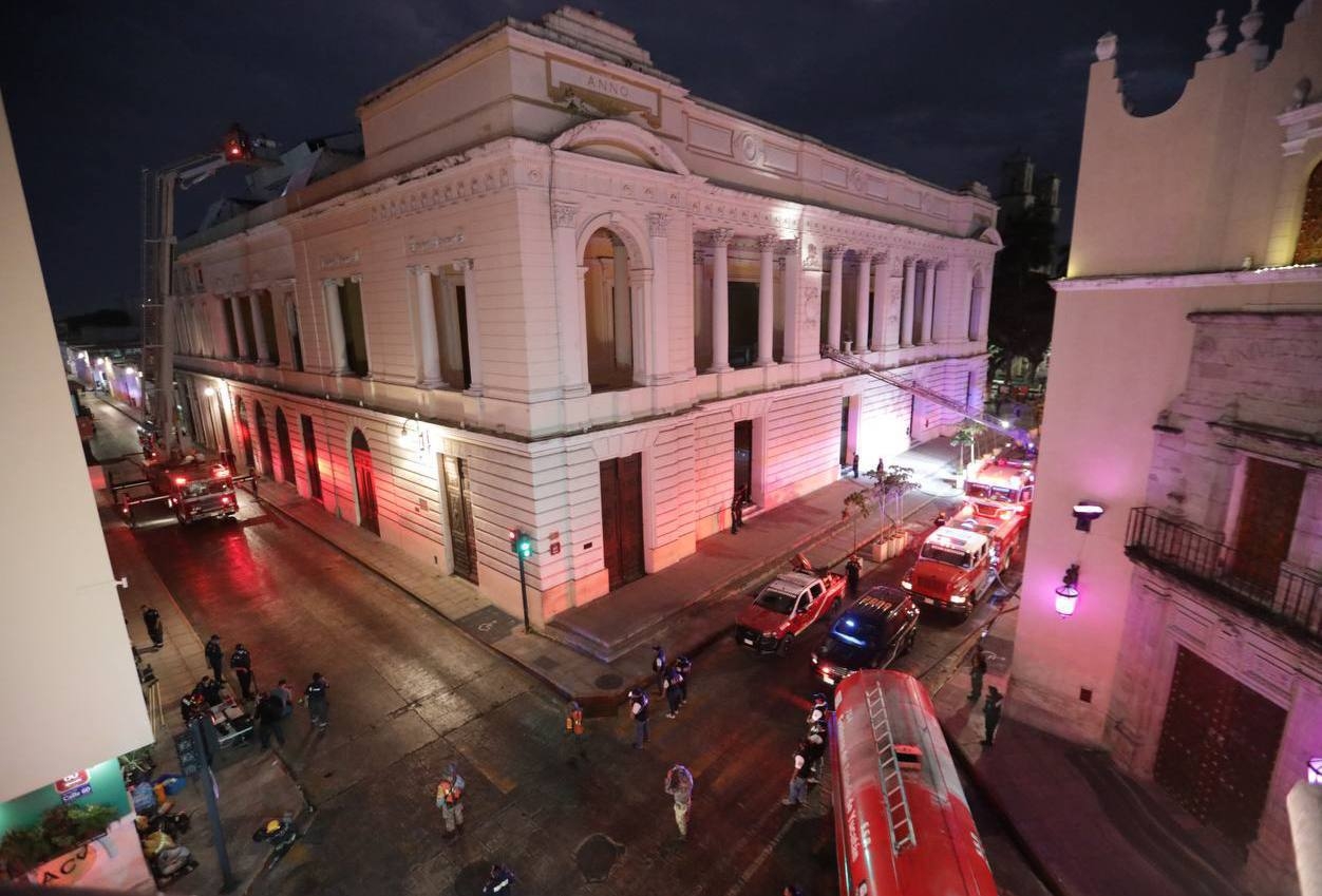 ¿Qué ocurrirá con el Teatro Peón Contreras de Mérida tras el incendio?