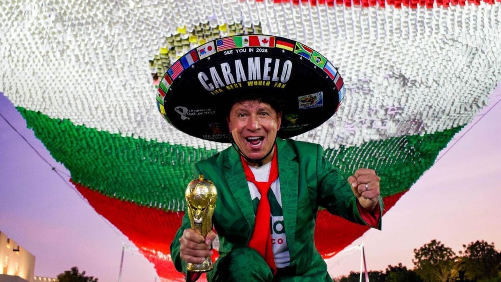 Qatar 2022: ¿Por qué Caramelo se ha convertido en el aficionado de México más odiado?