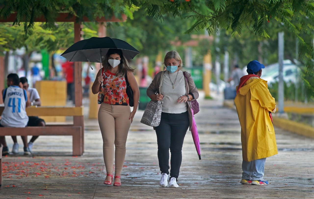 Clima Quintana Roo 11 de diciembre: Cielo nublado e intervalos de chubascos