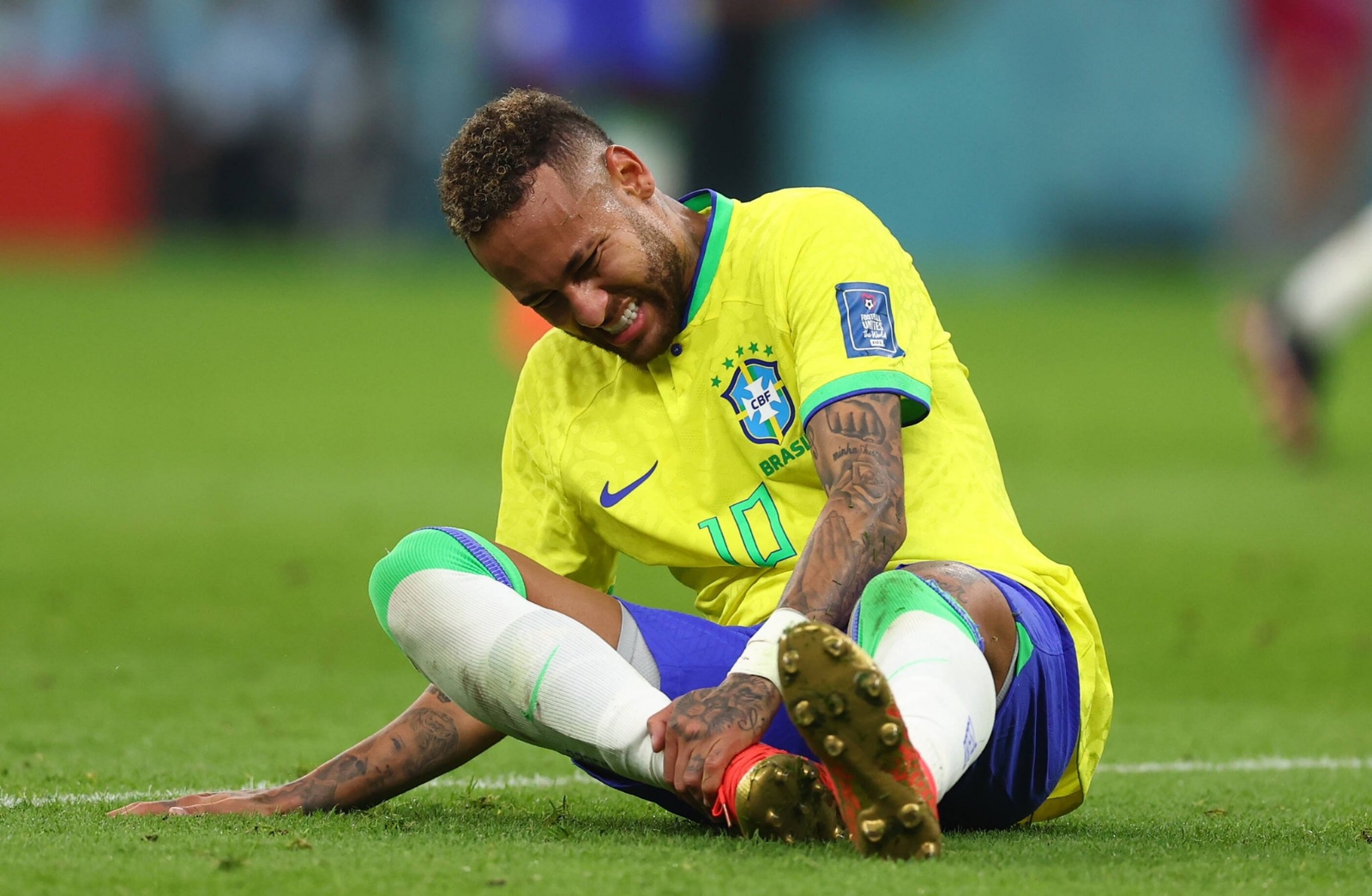 Qatar 2022: Neymar tiene un esguince en el tobillo derecho