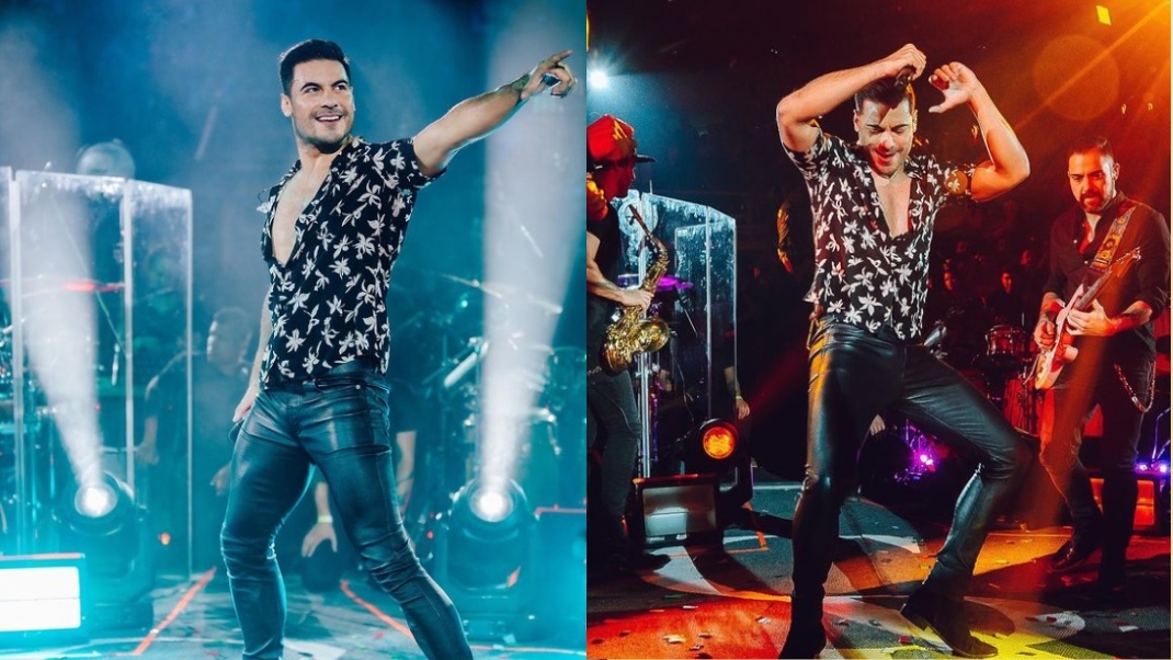 Carlos Rivera derrochó talento y sensualidad durante su concierto en Xmatkuil, en Mérida