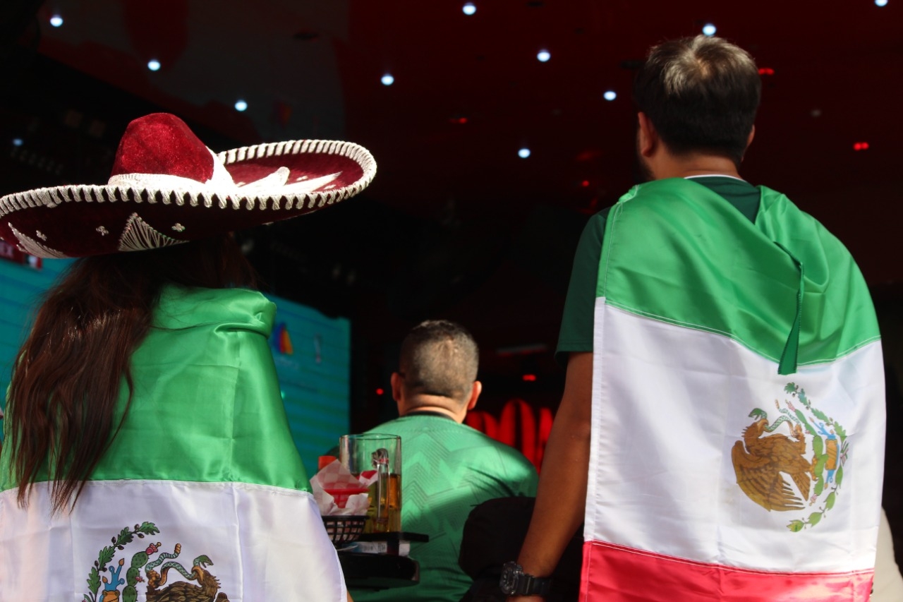 Así se vivió el partido México vs Argentina en Cancún: FOTOS