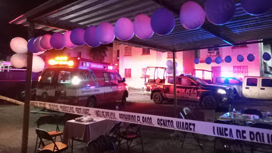 Sicarios irrumpen una fiesta en la Región 259 en Cancún; hay un muerto y una lesionada