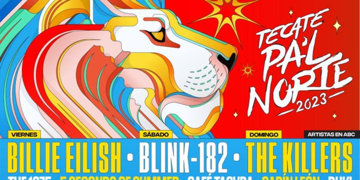 Tecate Pa'l Norte 2023: conoce el cartel completo que encabeza Billie Eilish, Blink 182 y The Killerd
