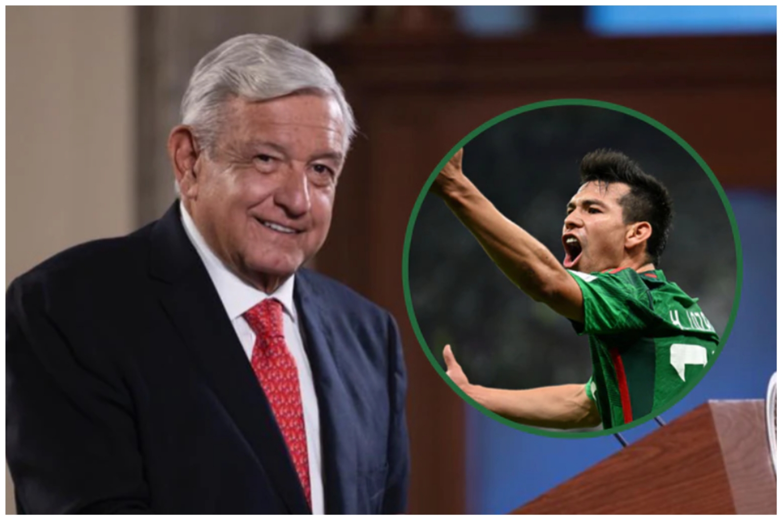 Al terminar la mañanera, el presidente dio a conocer su expectativa del último partido de México en Qatar 2022, al menos en la fase de grupos