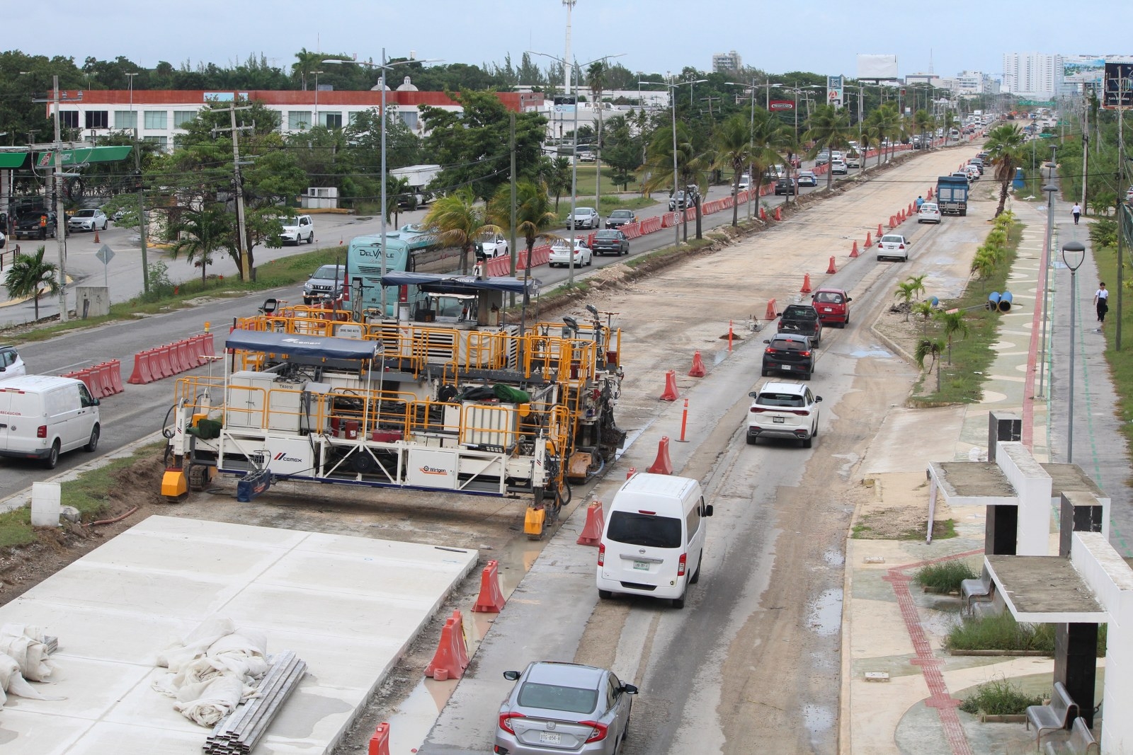 Inician trabajos de remodelación del Boulevard Luis Donaldo Colosio en Cancún
