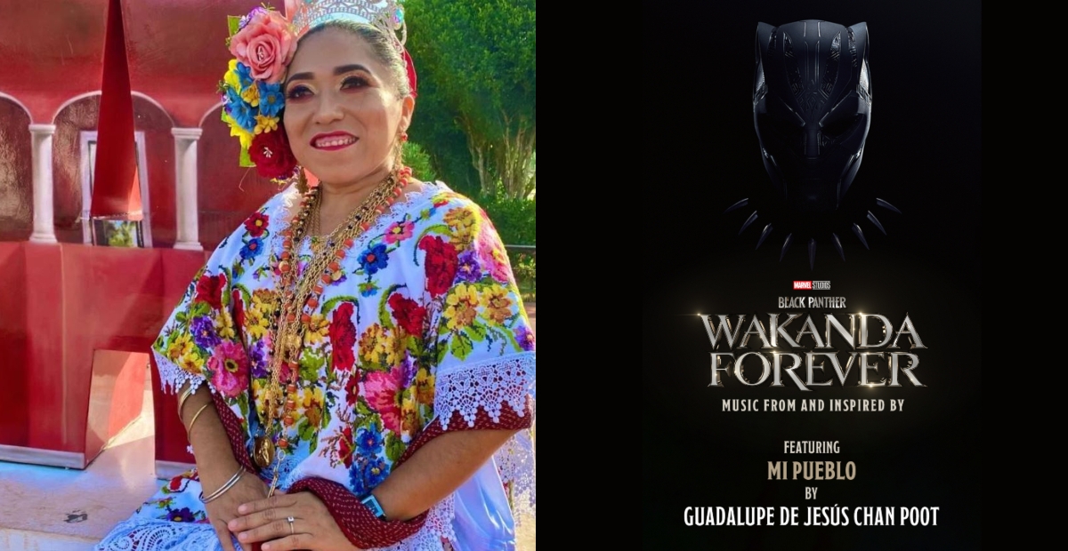 Guadalupe de Jesús Chan Poot participa en el soundtrack de Black Panther: Wakanda Forever