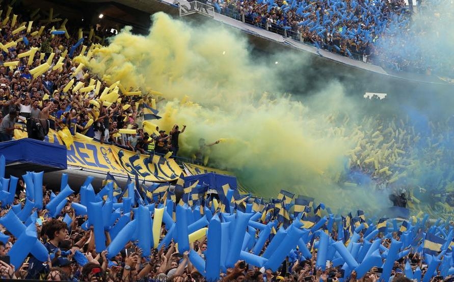 Gran número de barras pertenecen a los clubes de Boca Juniors y River Plate
