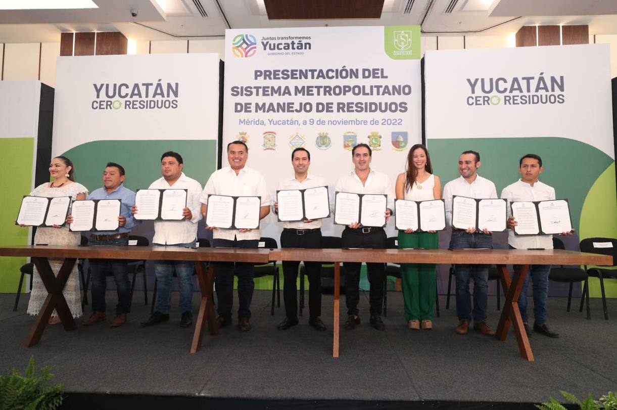 Mauricio Vila Dosal presenta el Sistema Metropolitano para el Manejo de Residuos en Mérida