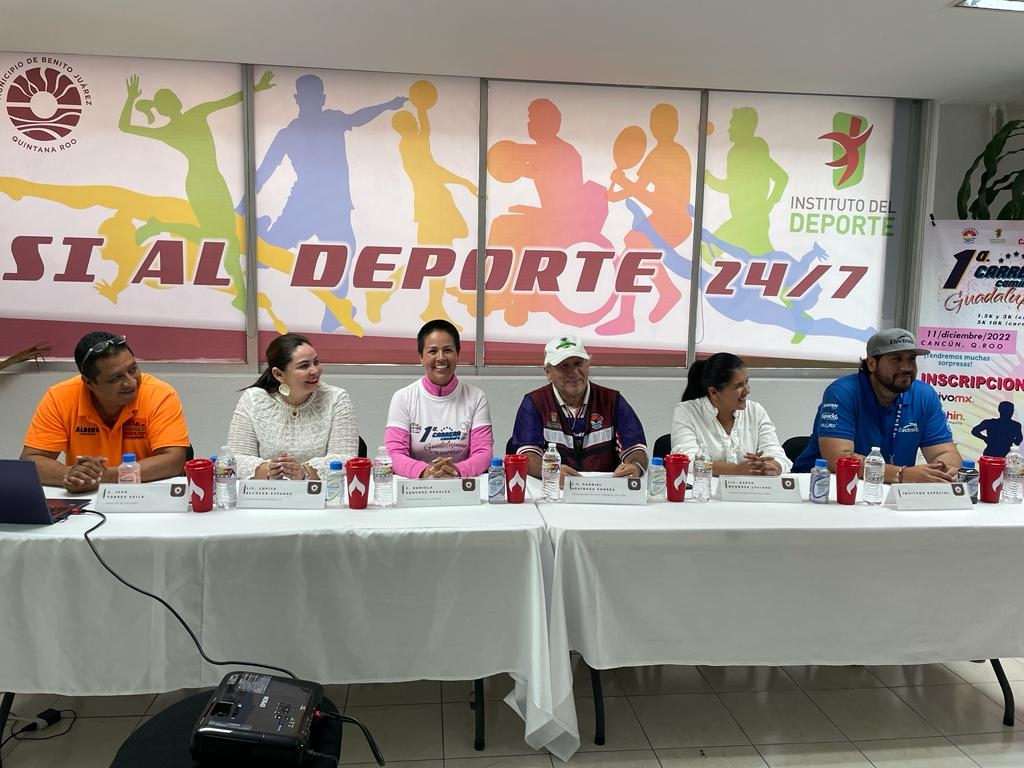 Anuncian primera edición de la carrera "Guadalupana" en Cancún
