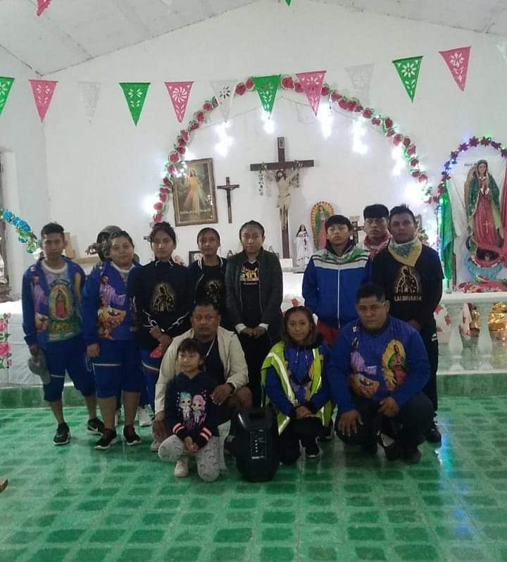 Antorchistas viajan de Felipe Carrillo Puerto a Yucatán por promesa a la Virgen de Guadalupe
