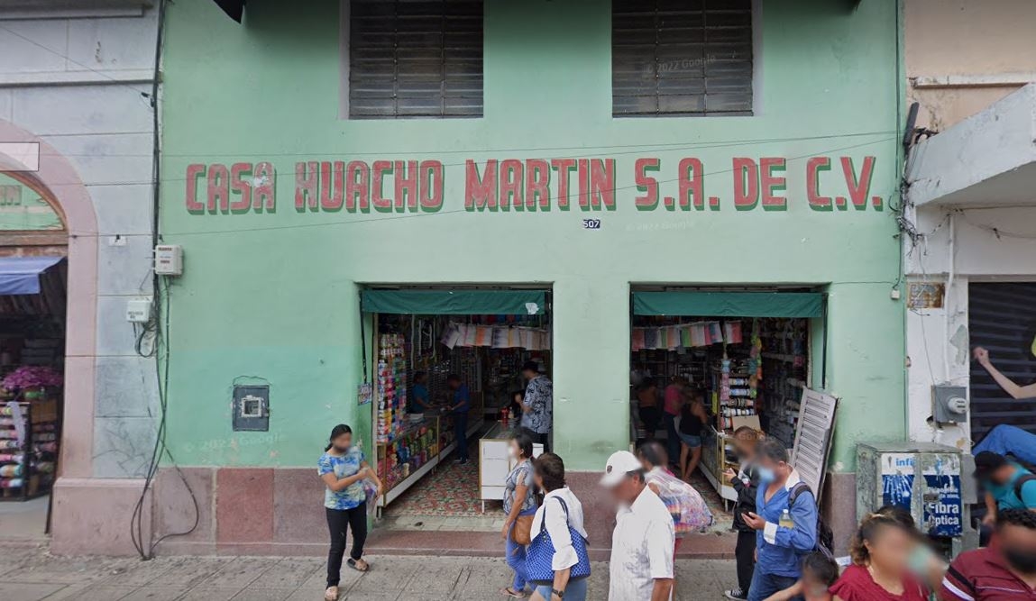Reportan la muerte de una persona en la tienda Huacho Martín del Centro de Mérida