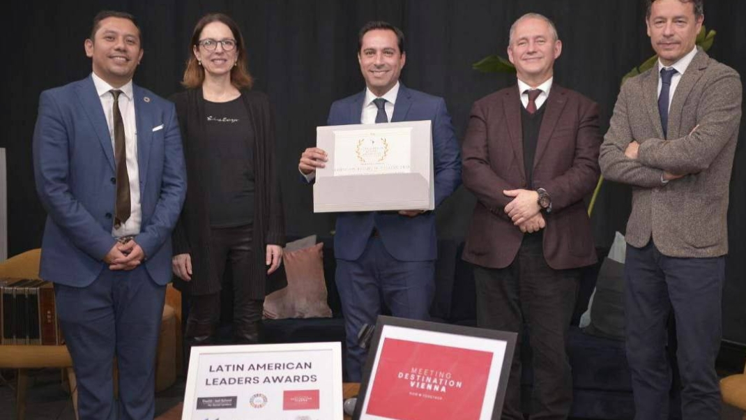 Yucatán recibe el premio Latin American Leaders Awards