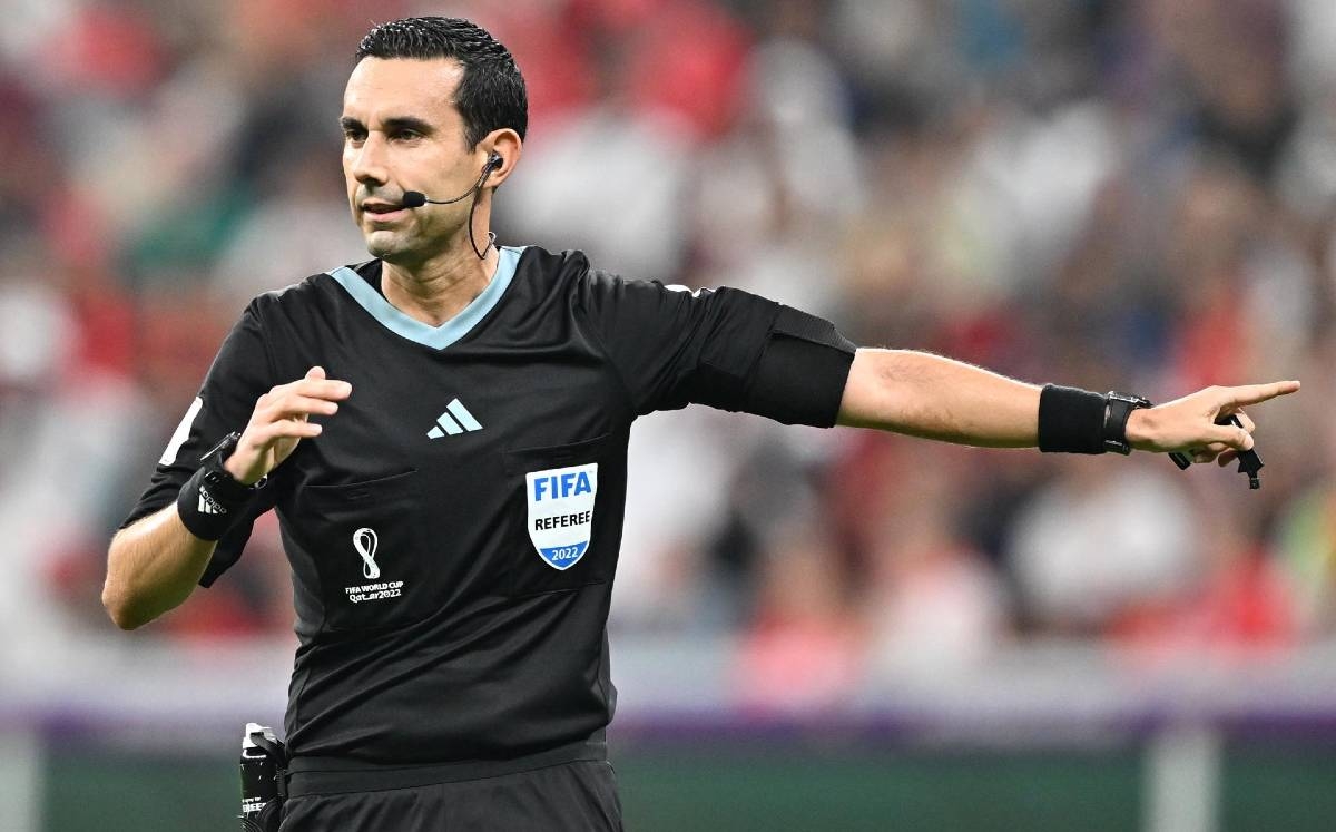 César Ramos será el árbitro de la semifinal Francia vs Marruecos en Qatar 2022