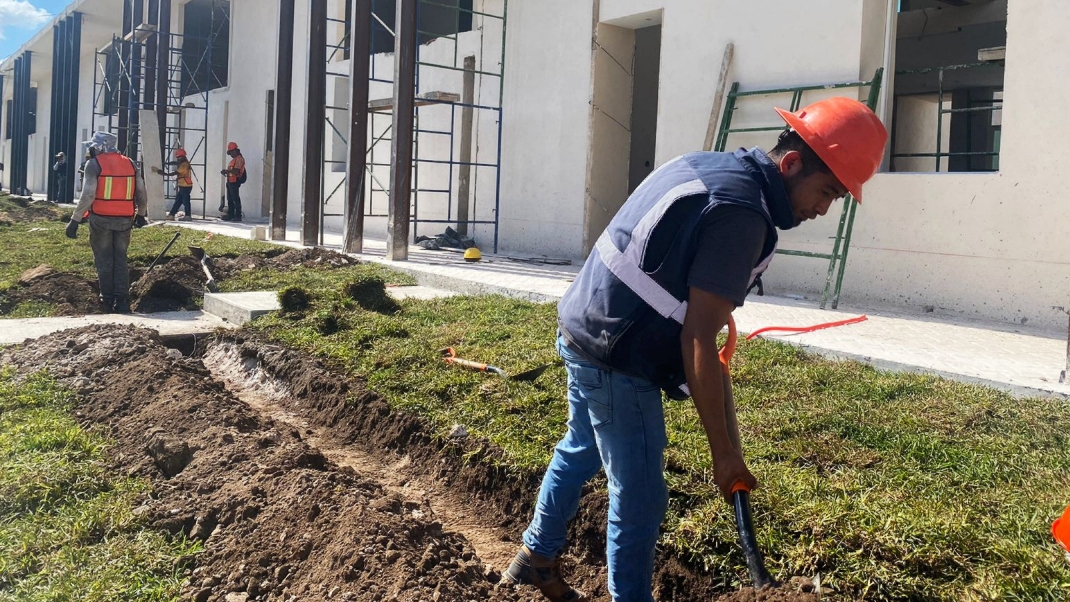 Casas nuevas de La Plancha en Mérida, con un 80% de avance; serían entregadas antes de Navidad